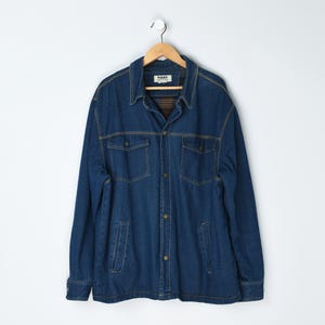 90s〜 HABAND denim cup shoulder jacket Duke Haband Jacket - Etsy