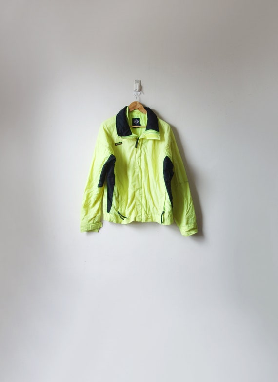 90s Neon Columbia Windbreaker - Vintage Columbia N