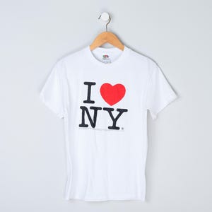 Vintage 90s I <3 NY T-shirt - Nineties, I Heart New York - Men's M