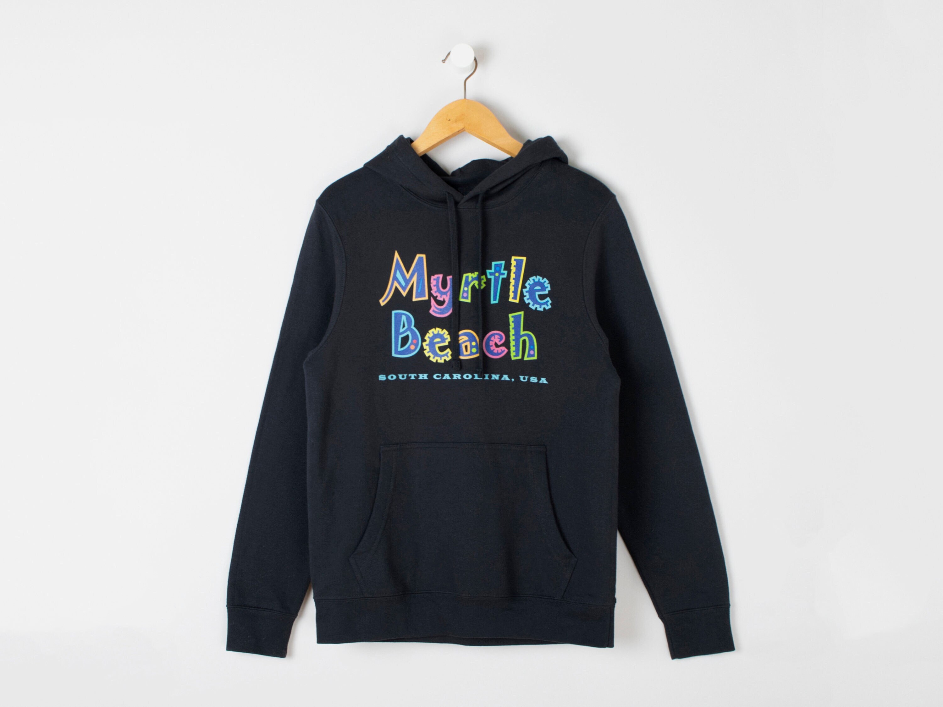 Vintage 90s Myrtle Beach Hoodie - Nineties, 