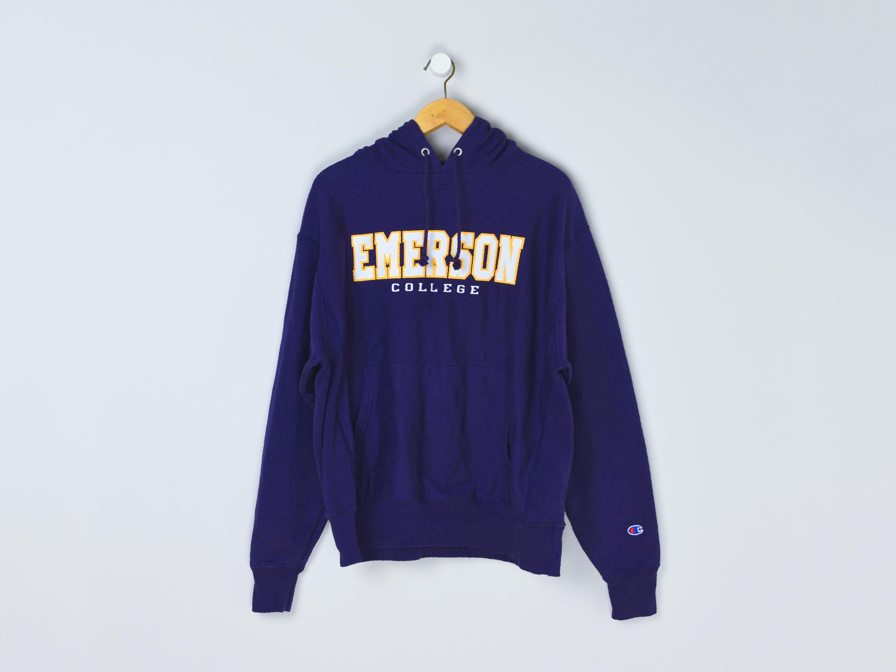 70s Champion NAVY Single-Tag Hoodie