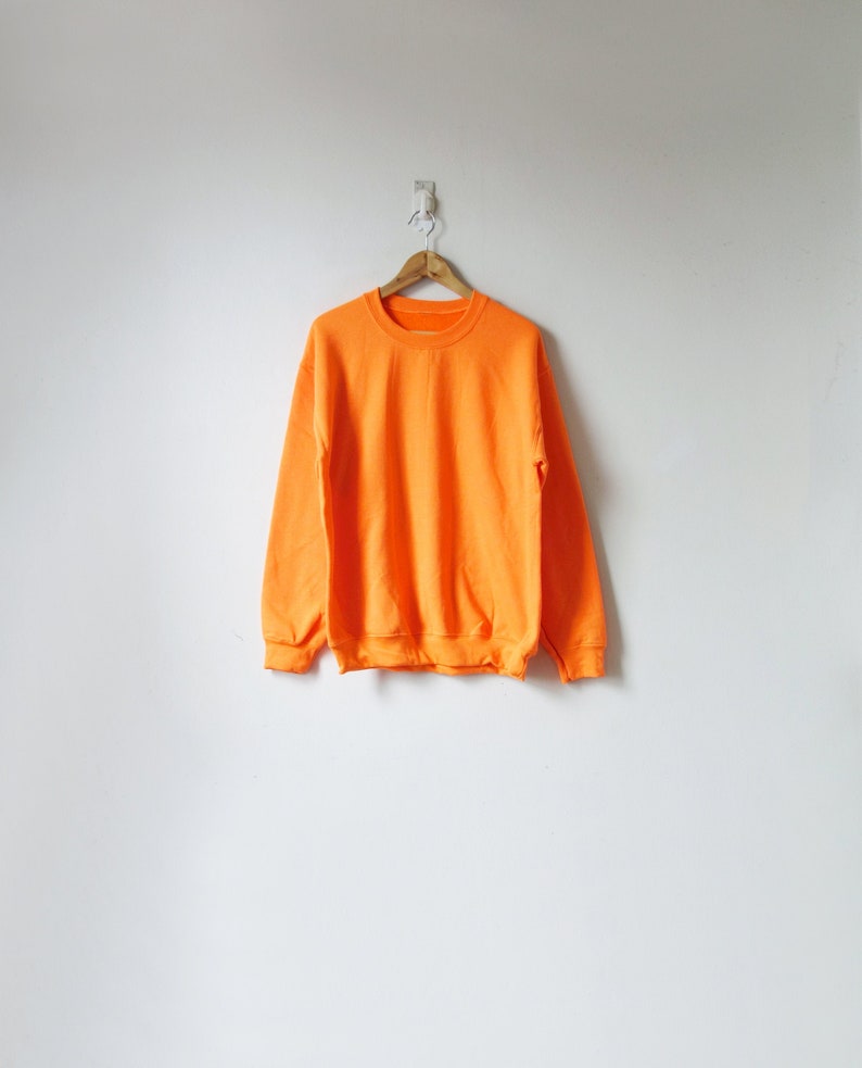 Orange Sweatshirt