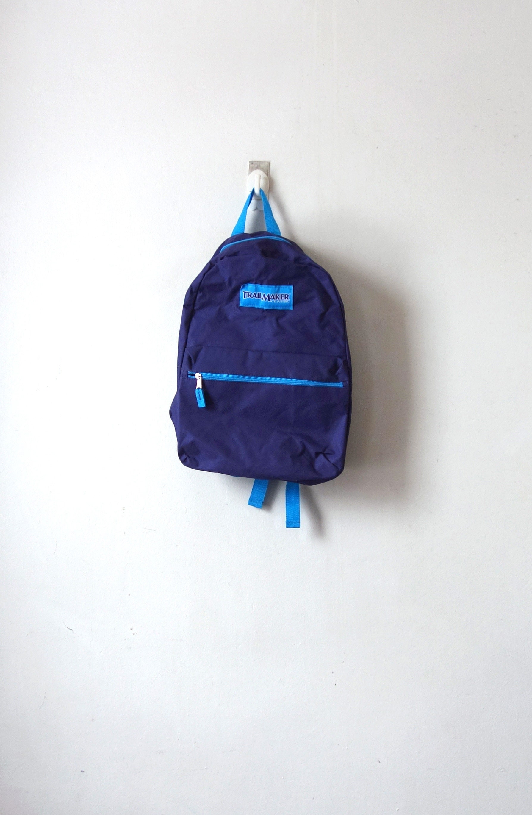 90s trailblazer Purple Blue Backpack 90s Backpack Vintage Backpack Etsy Ireland