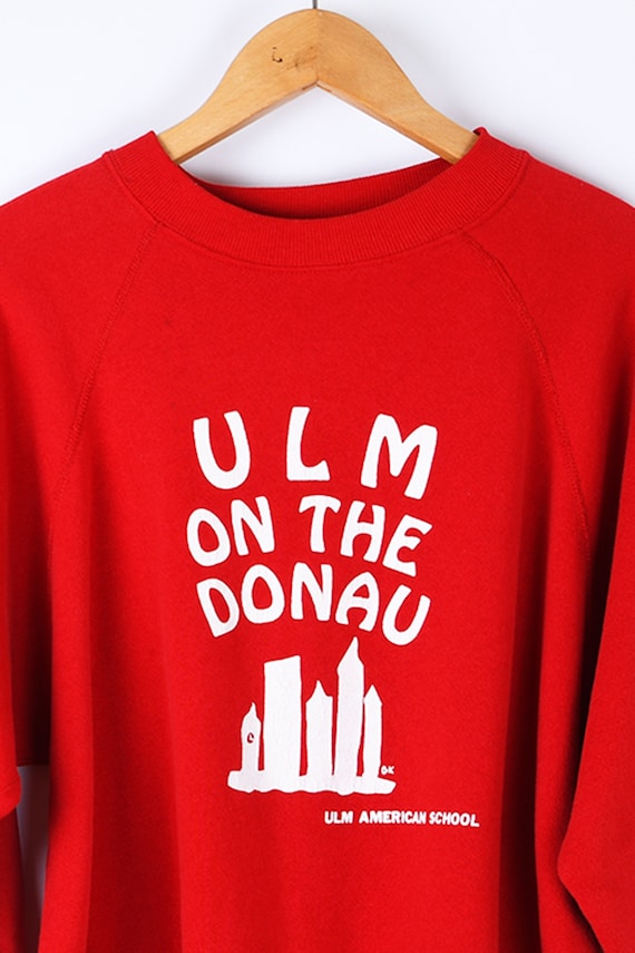 90s "Ulm on the Donau" Sweatshirt - vintage, hips… - image 2