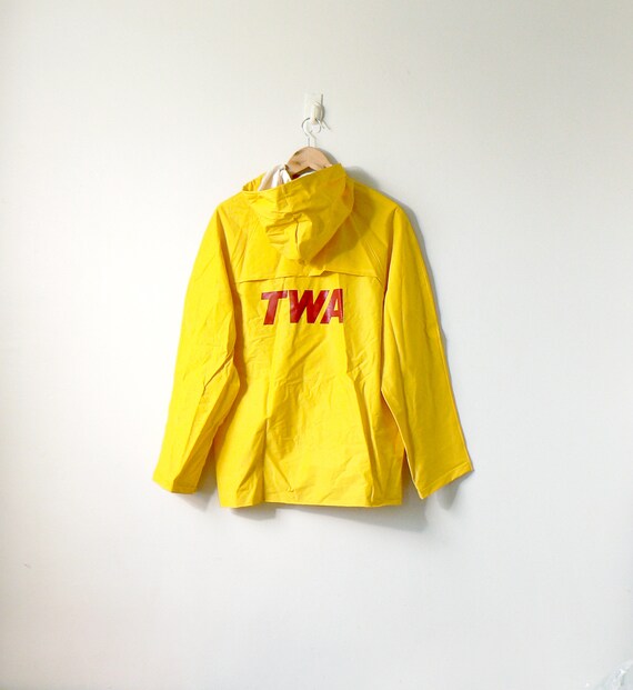 1970s TWA Rain Jacket - TWA Jacket - 70s Jacket -
