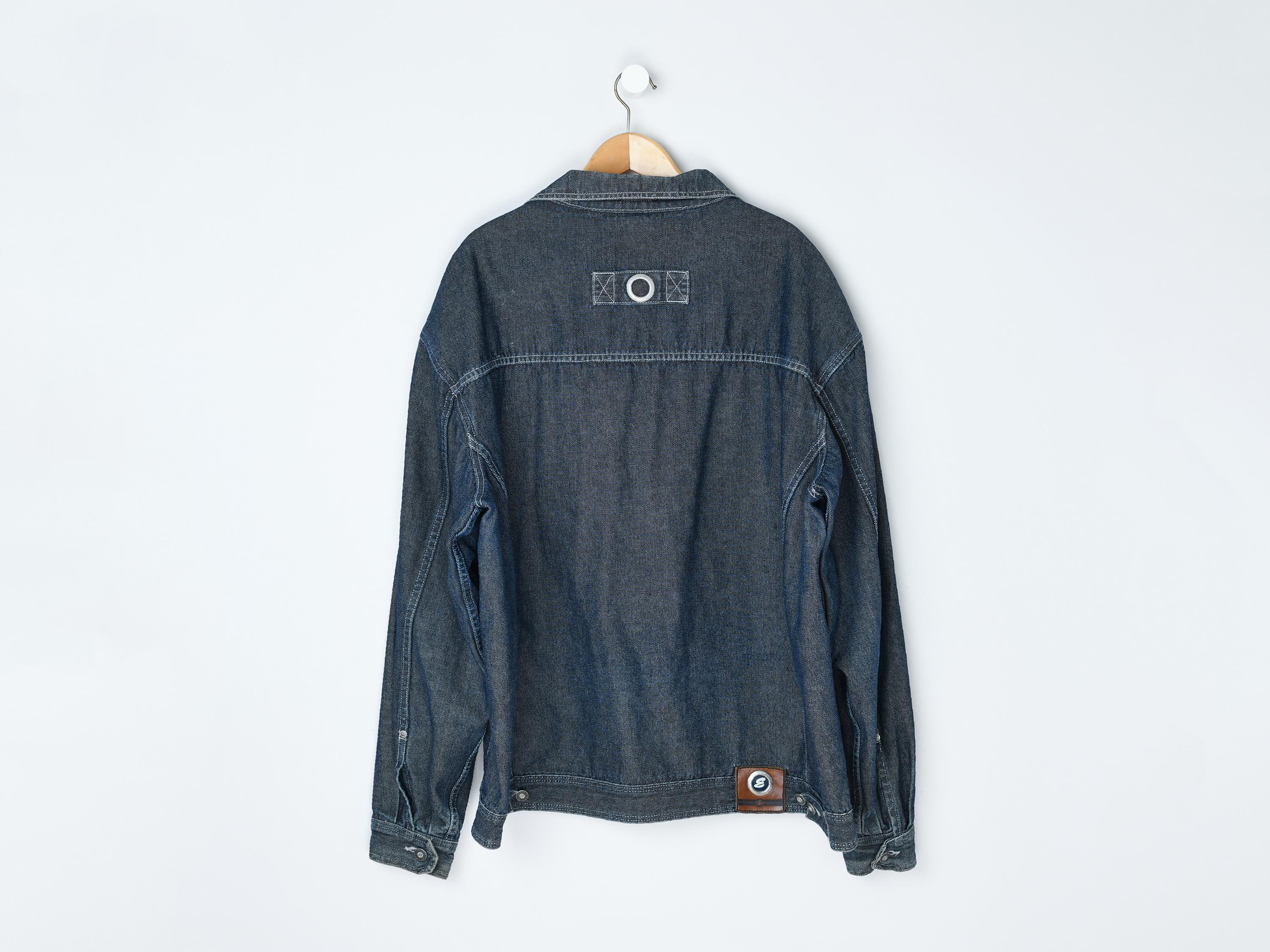 Vintage 2000s Enyce Dark Wash Denim Jacket - Y2k, Four Pockets