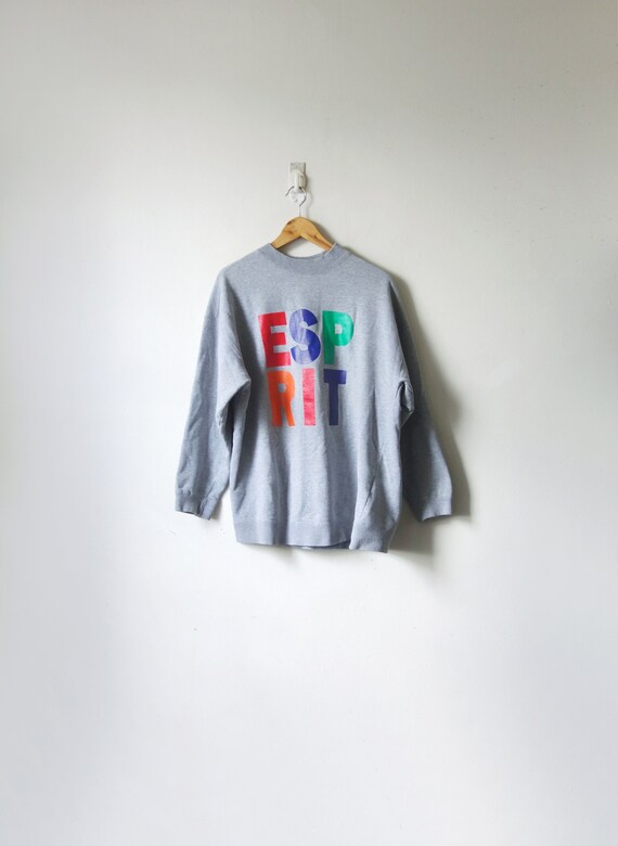 90s "ESPRIT" Sweatshirt - Vintage Esprit - 90s Swe