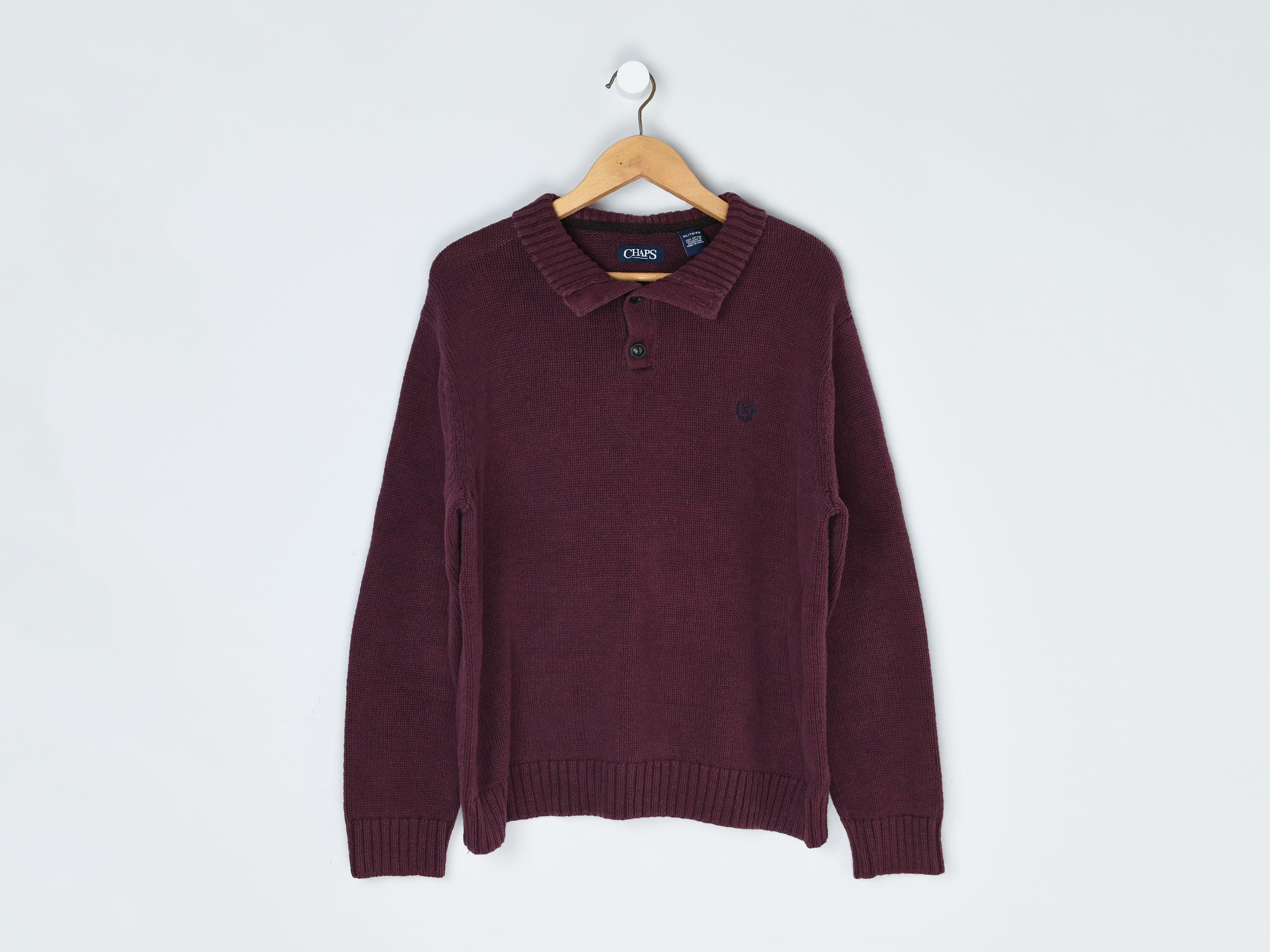 Chaps Sweater - Etsy