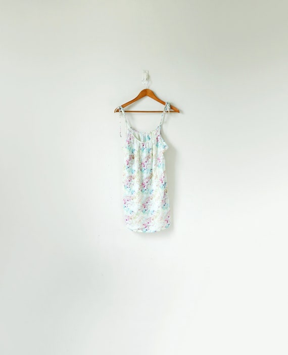 90s Tie Dye Tank Top - 90s Surfer - Women's M/L