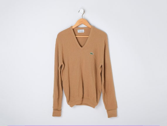 ラコステ IZOD Vネックカーティガン ヴィンテージ IZOD LACOSTE / 70's Vintage V-Neck Wool Cardigan | NICE des