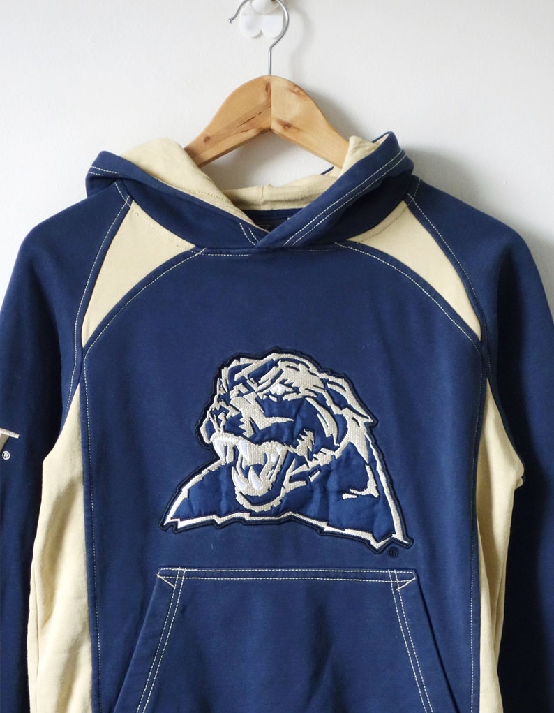 Pitt Sweatshirt Vintage Pitt Hoodie Women/'s XS 90s Pitt Panthers Hoodie