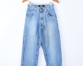 24x26 // 00s Lee Pipes Wide Leg Skater Jeans - Vintage, Skater
