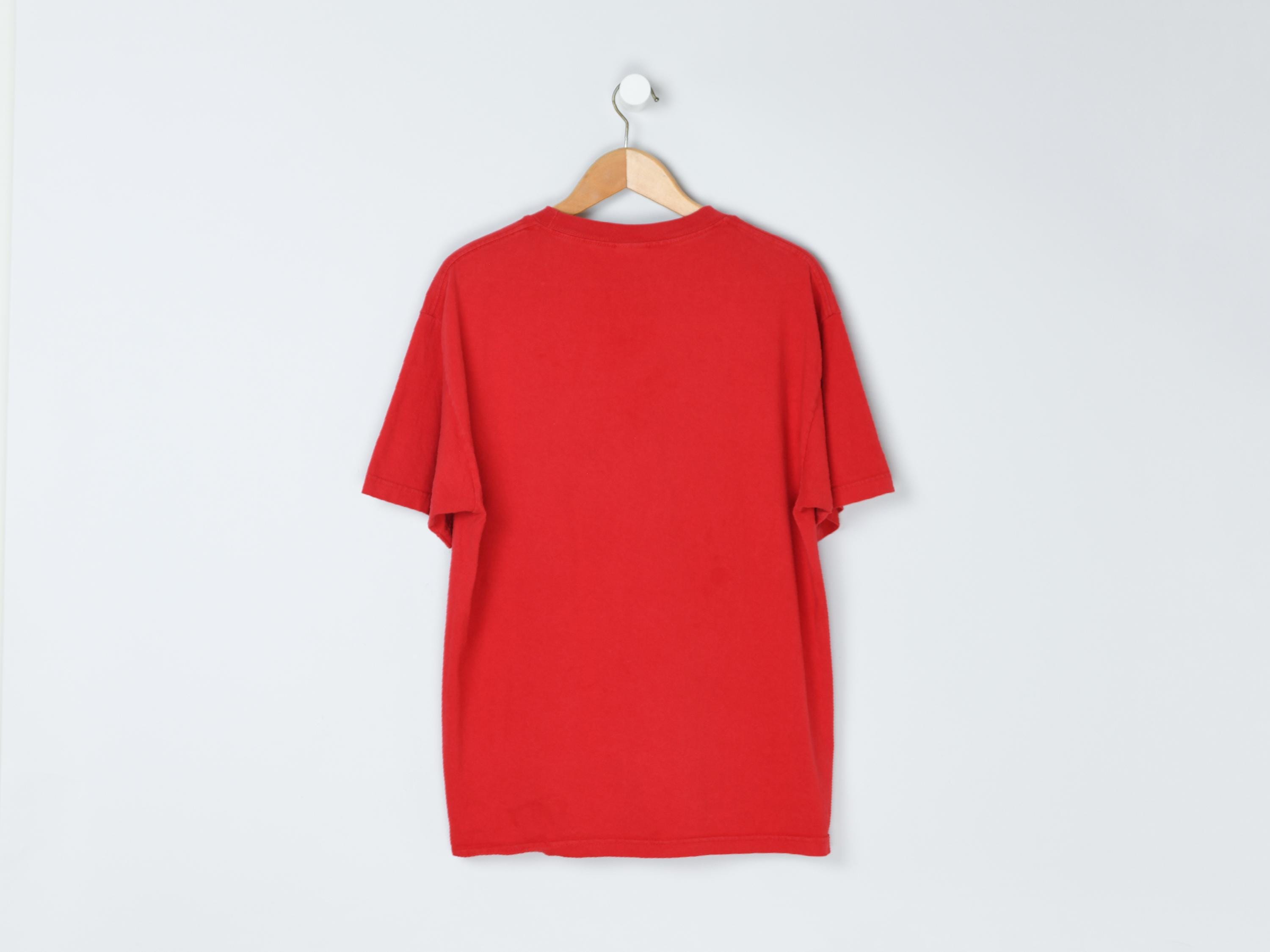 Vintage 90s Canada T-shirt - Nineties, Red, Niagara Falls - Men's