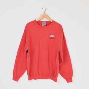 Vintage 90s &quot;Case Handyman Services&quot; Heavyweight Sweatshirt - faded red, workwear, nineties, oversized, pullover, crewneck - Men&#39;s XXL