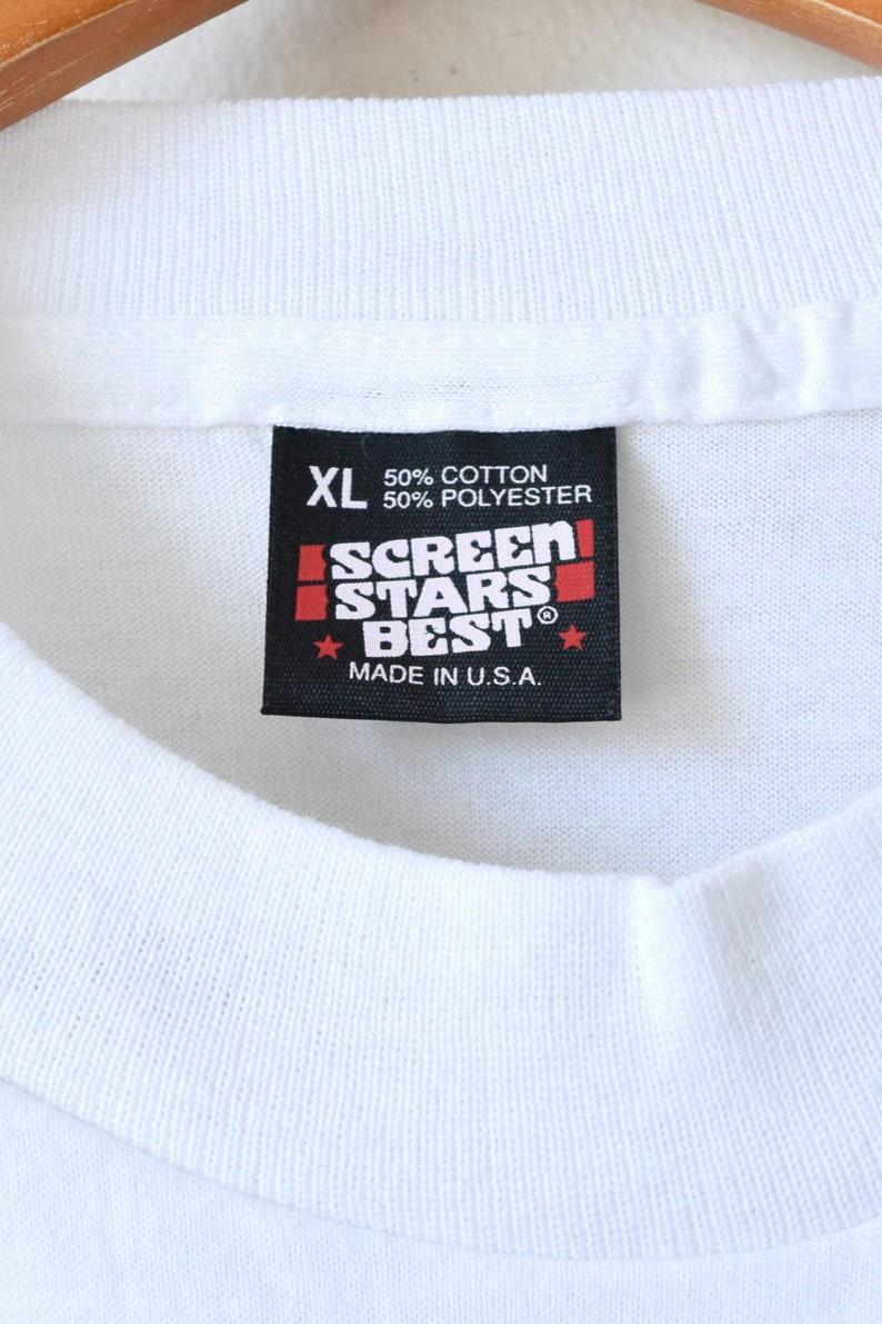 90s Tri-State Blueprinting Cropped T-Shirt Women/'s XL 90s Crop Top