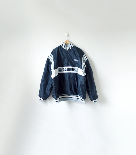 90s L.A. Raiders Zip Collar Jacket - Vintage Raide