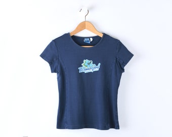 Camiseta vintage Y2k con mangas cortas "Maui Girl" - surfista, años 2000 - Mujer L