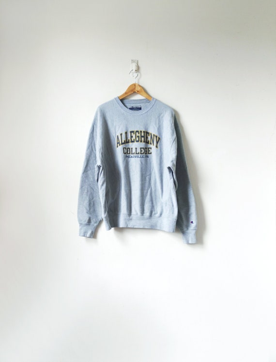 90s Allegheny College Sweatshirt by Champion - 90s