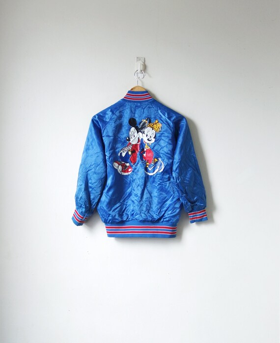 80s Mickey & Minnie Bomber Jacket - Vintage Disney
