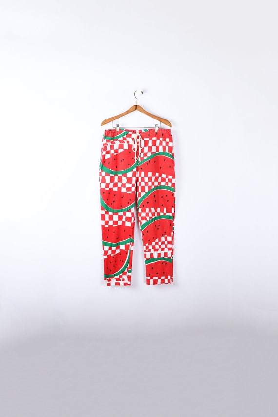 Vintage 90s Watermelon Canvas Lounge Pants – Surfe