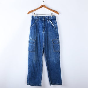 32x32 // Vintage Y2k Revolt Side-stripe Wide-leg Jeans