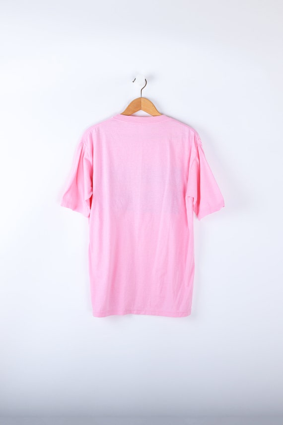 L // 80s Washington, DC Pink T-Shirt - vintage, a… - image 3