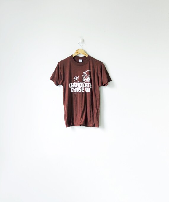 80s Hershey's "Chocolate Chase VII" T-Shirt - 80s