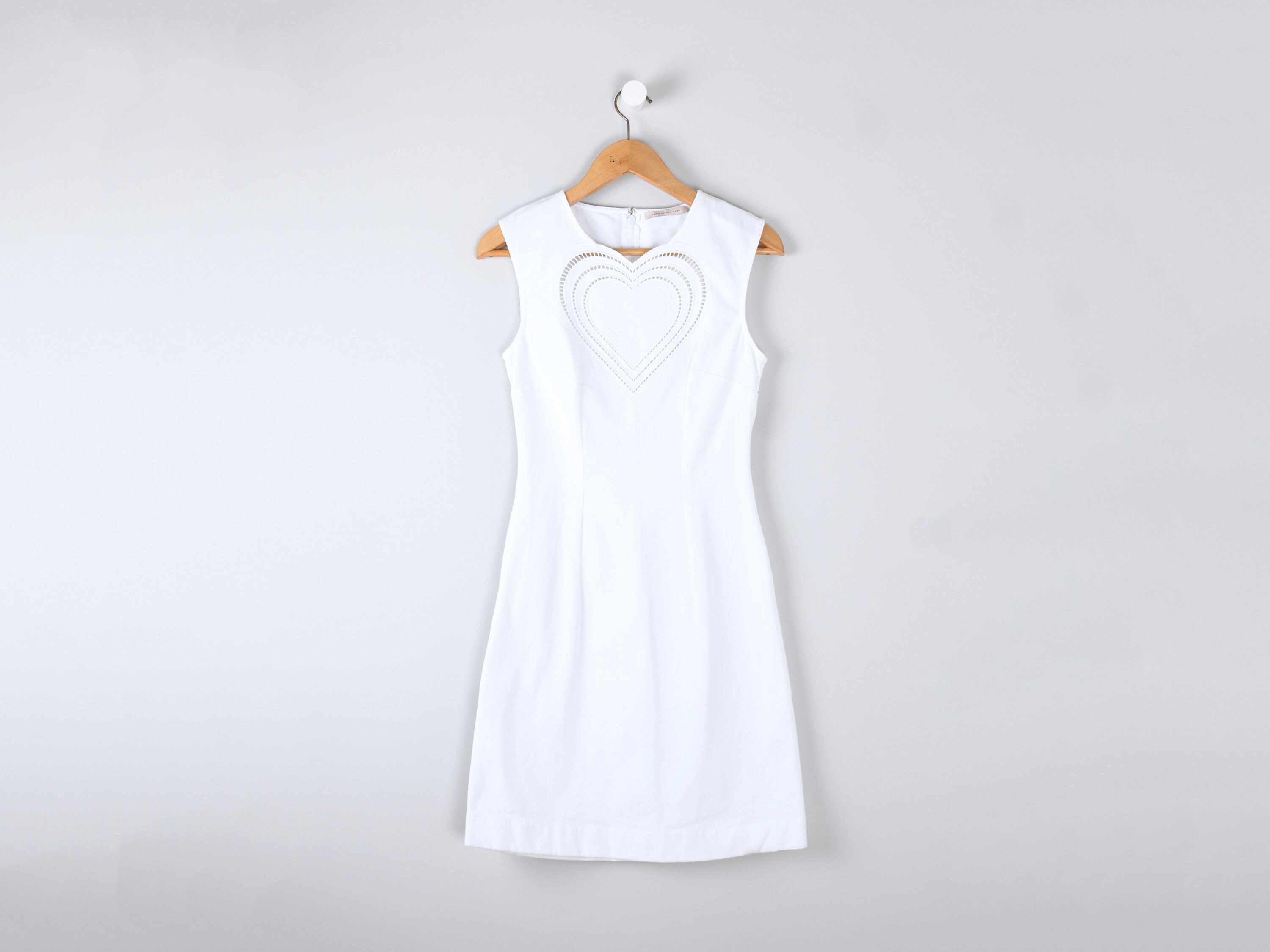 Vintage Y2k Christopher Kane Heart Mini Dress 2000s Clothing 