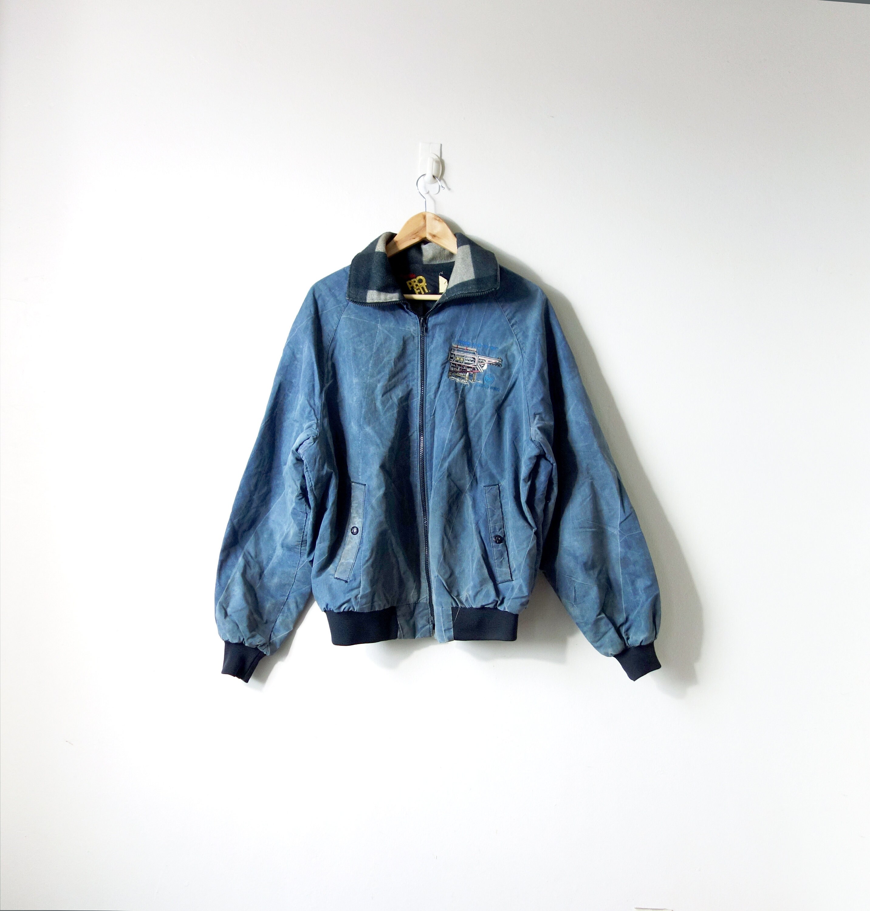 80s US Steel Bomber Jacket 80s Bomber Jacket Vintage Bomber - Etsy