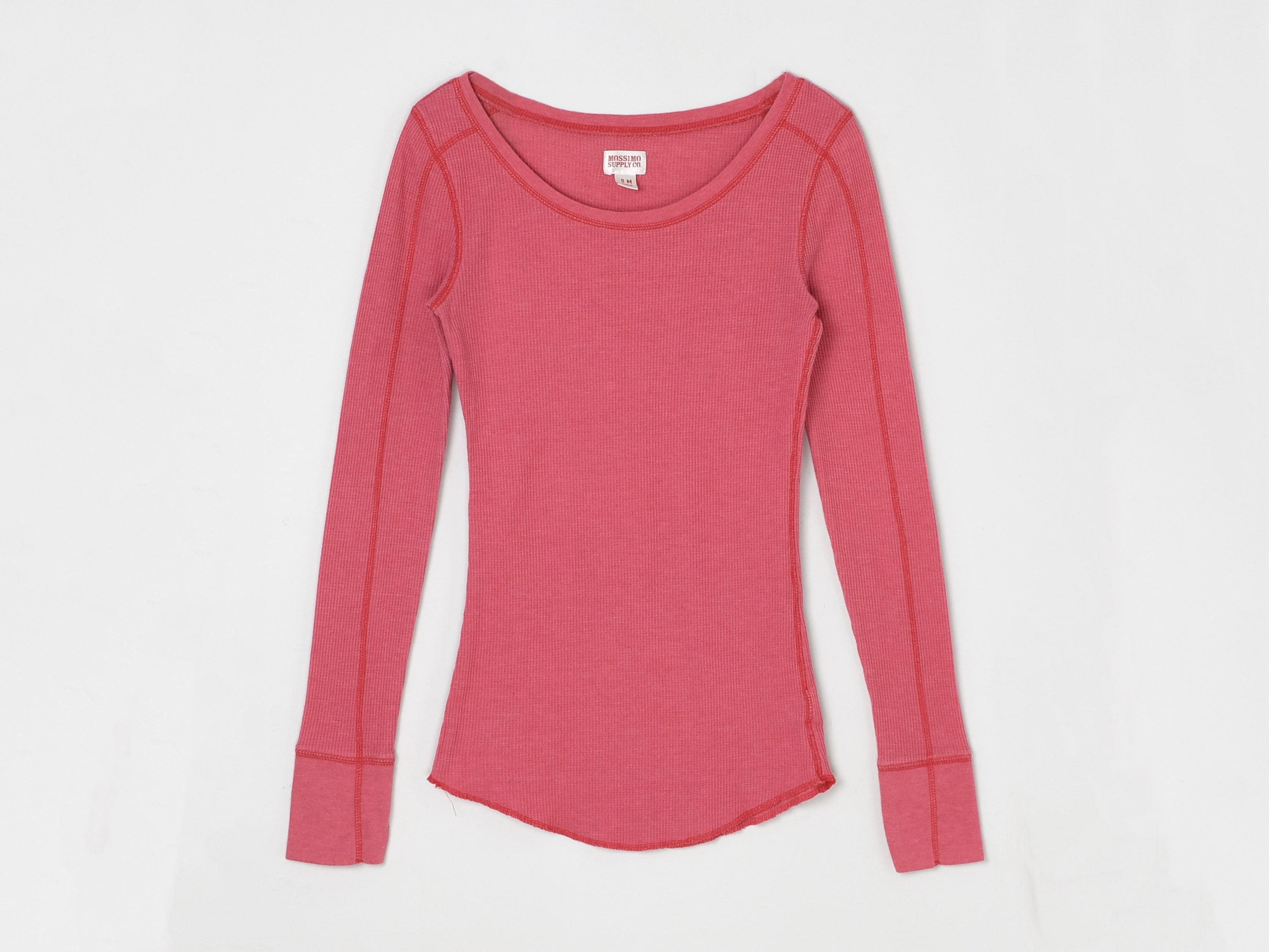 Pink Long Sleeve Y2k - Etsy