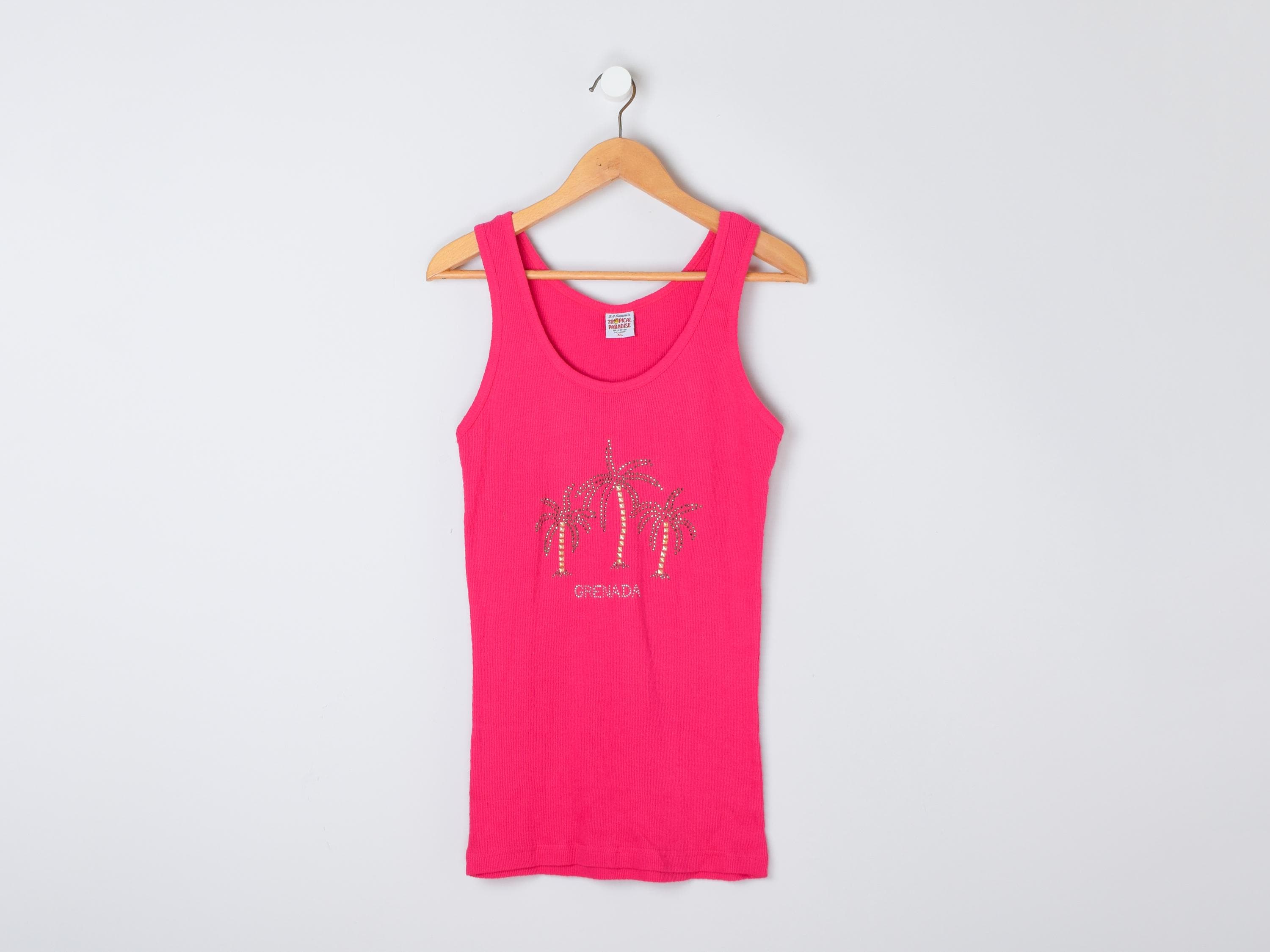 Hot Pink Tank Dress - Etsy Hot Pink Tank Dress - Etsy