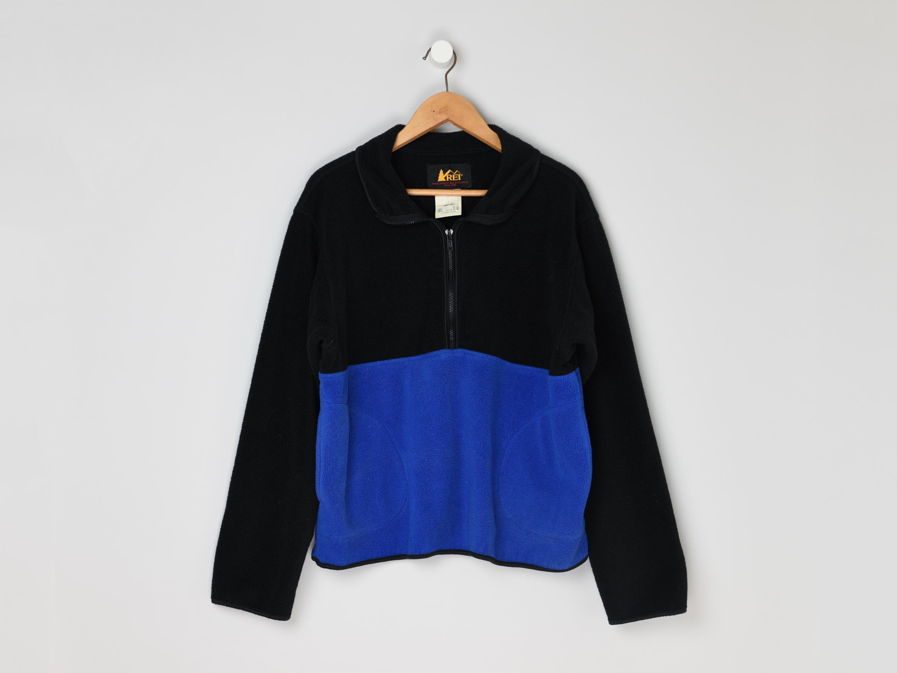 ヴィンテージ 90年代 REI ハーフジップ フリース プルオーバー - 90
