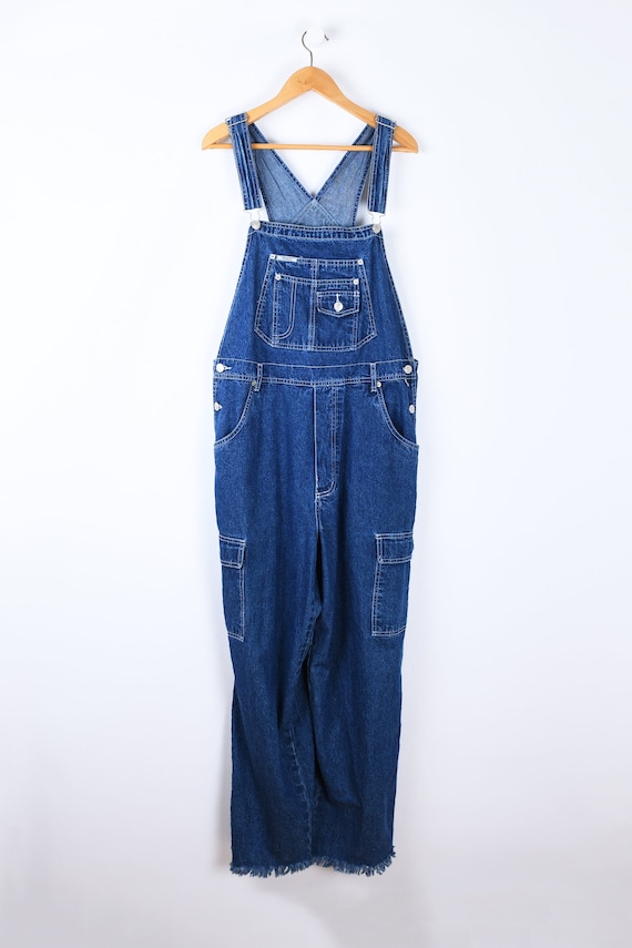 XL // 2000s Revolt Wide-Leg Cargo Overalls – Vinta