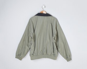 Vintage 90s Columbia Dark Beige Fleece-lined Jacket - Outdoors