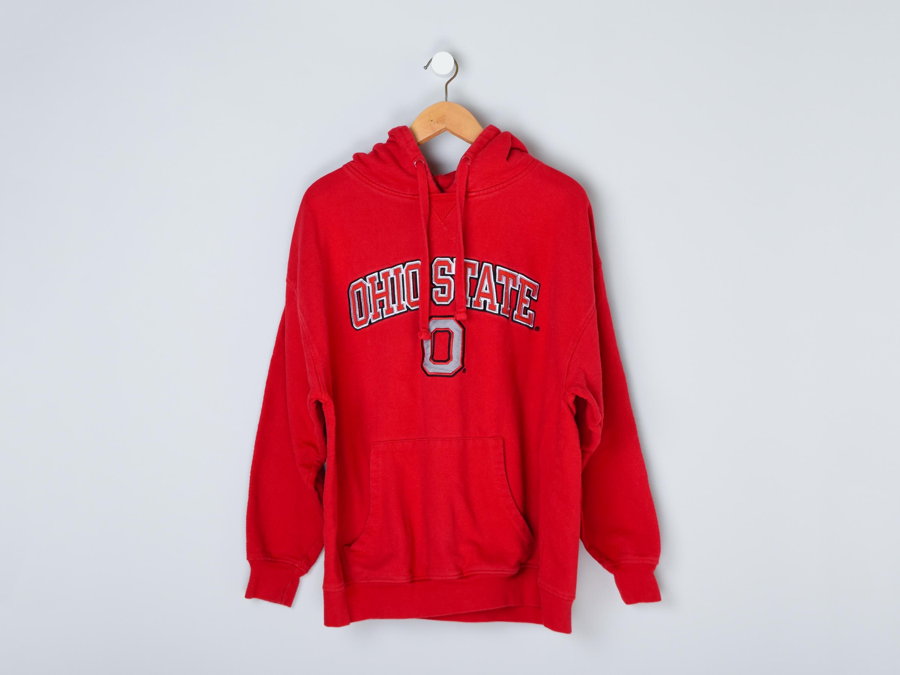 90s OHIO STATE オハイオ州 パーカー フーディー オーバーサイズ