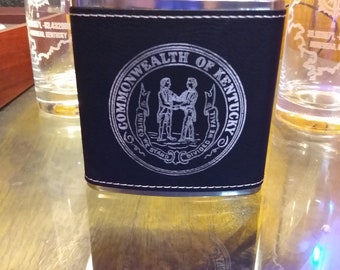 Commonwealth of Kentucky 6oz. Stainless Steel Flask