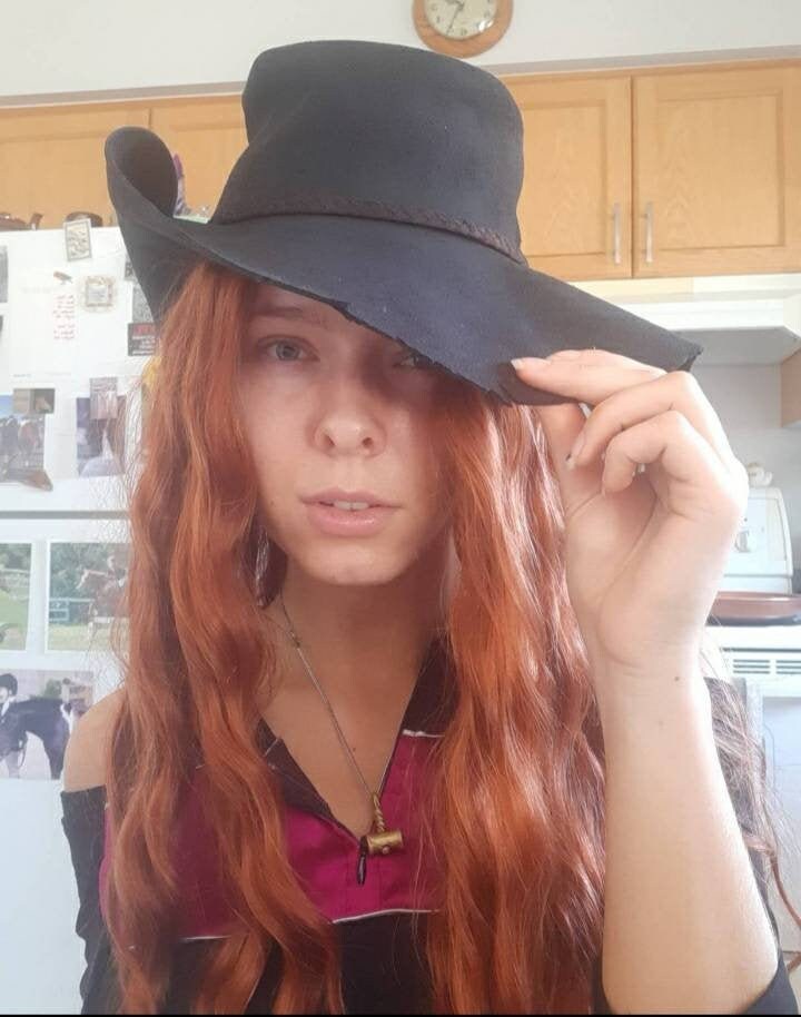 Anne Bonny Clara Paget Black Sails Black Rendition In Veganem Etsy
