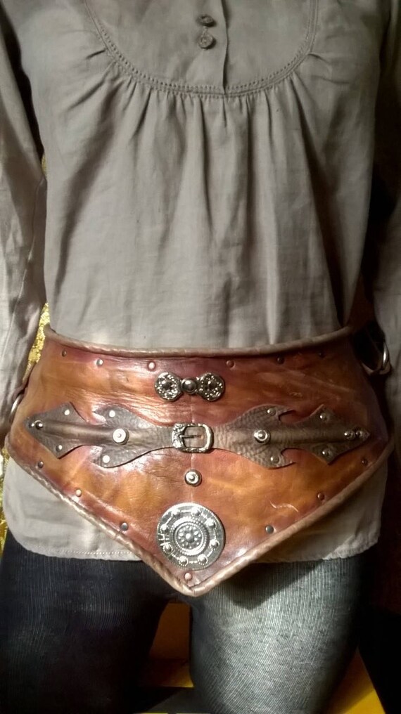 Fantasy Leather Belt Game Of Thrones Lrp Cosplay Lotr Etsy