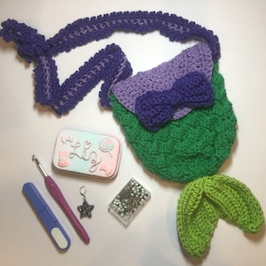 Life is the Bubbles Bag Crochet Pattern PDF