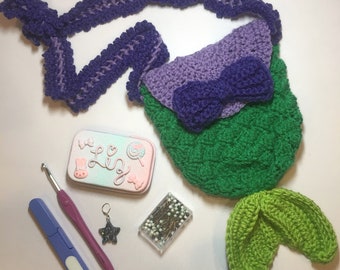 Life is the Bubbles Bag Crochet Pattern PDF
