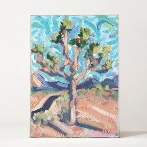 Joshua Tree Print Desert Wall Art Prints Desert Poster Joshua Tree National Park Landscape print abstract Landscape painting