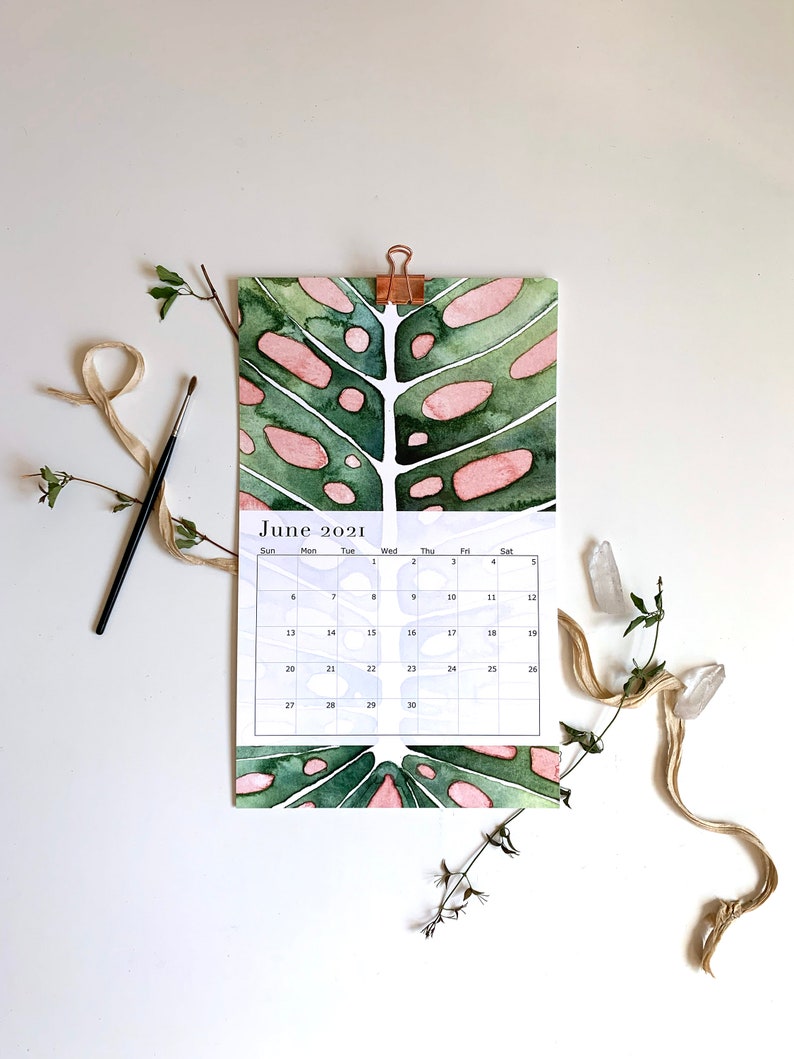 2021 Wall Calendar 12 Month Calendar 2021 Calendar ...