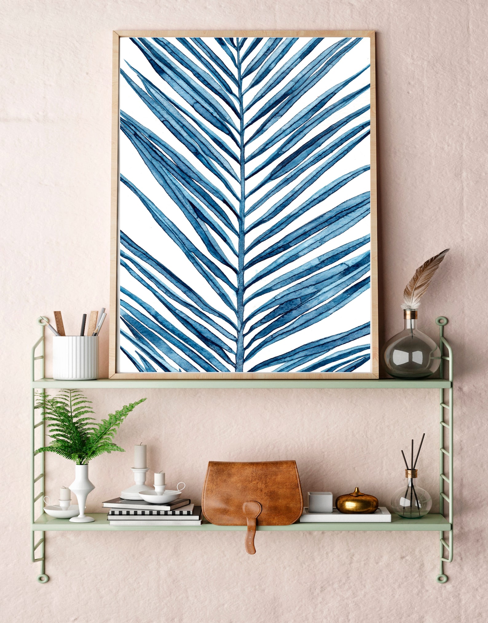 3 Piece Wall Art Monstera Print Tropical Leaf Print Set of 3 Prints ...