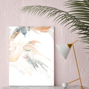 Abstract Watercolor Print Minimal Abstract Art Apartment Decor Boho Wall Decor Fluid Painting Bedroom Wall Art Prints Abstract Painting image 6