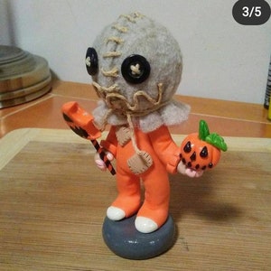 Handmade Polymer Clay Sam from Trick r Treat