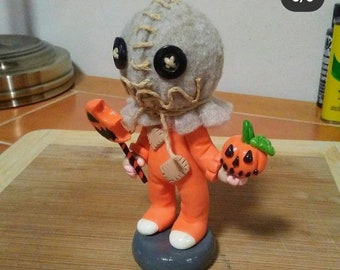 Handmade Polymer Clay Sam from Trick r Treat