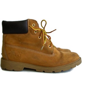 Vintage Timberland Leather Boots, Unisex Timberland boots, Classic timberland boots, Brown Leather boots, Leather boots, Size 40