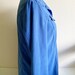 Vintage Shacket, Blue Shacket, Bright Blue Jacket, Blue Shirt, Retro ...