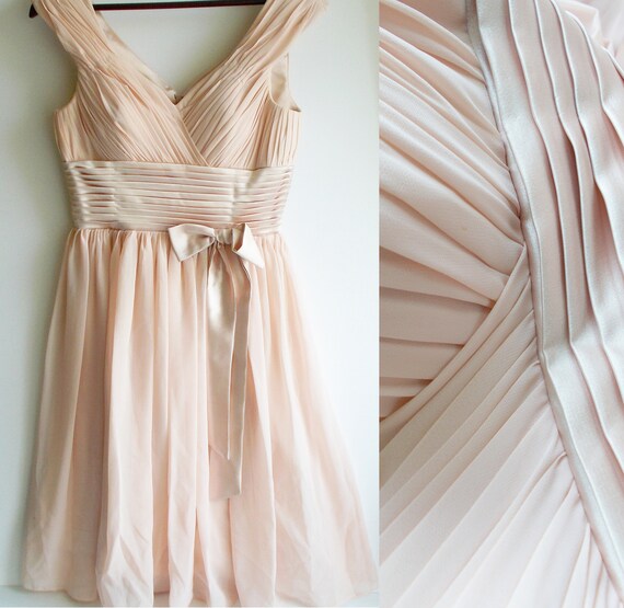 Vintage Formal dress, Powder pink dress, Prom dres