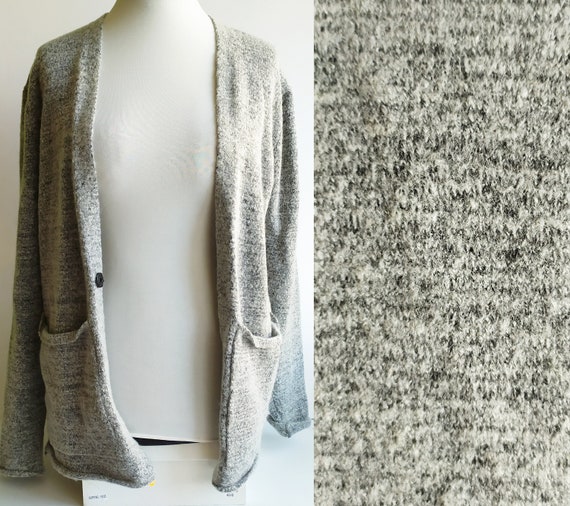 Vintage Wool Cardigan, Womens wool cardigan, Chunk